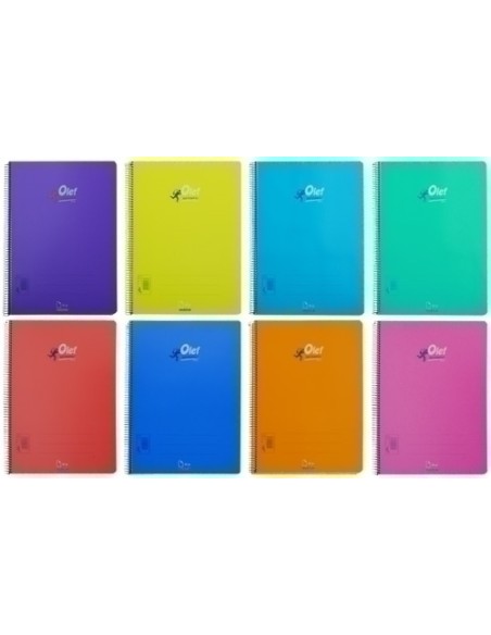 BLOCK OLEF PP Fº 80h MM 90g COL.(8)